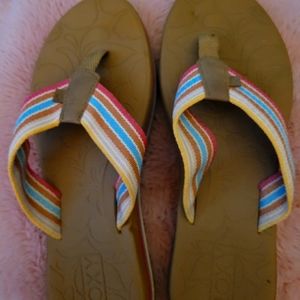 Roxy flip flop size 9